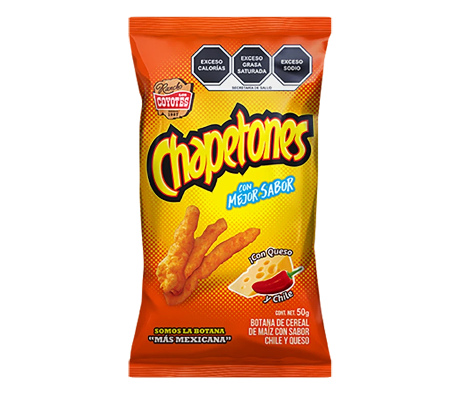 Chapetones Queso 50g