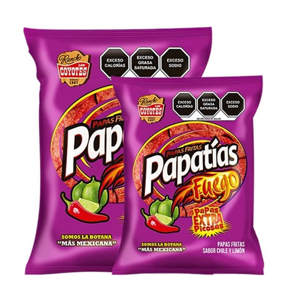 Papatías Fuego 55g