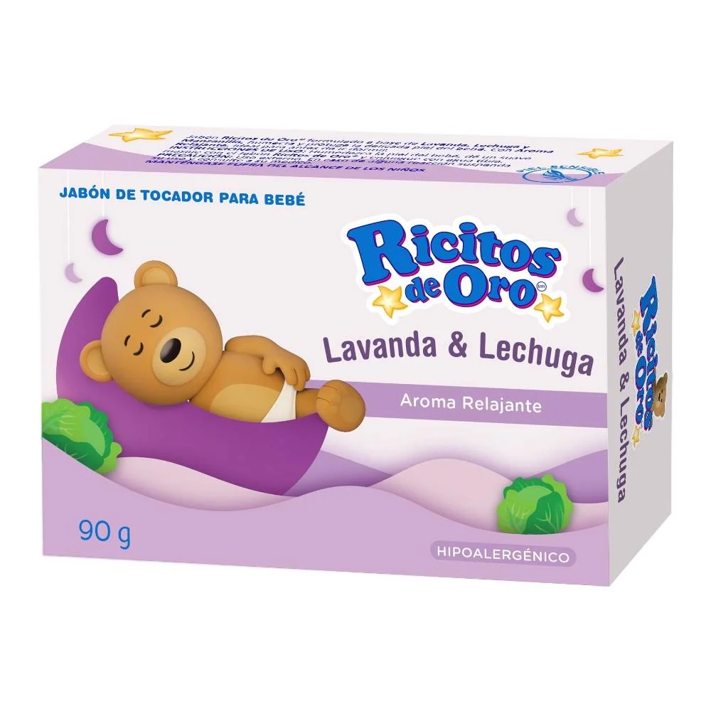 Jabón Ricitos de Oro Miel y Argán 90g