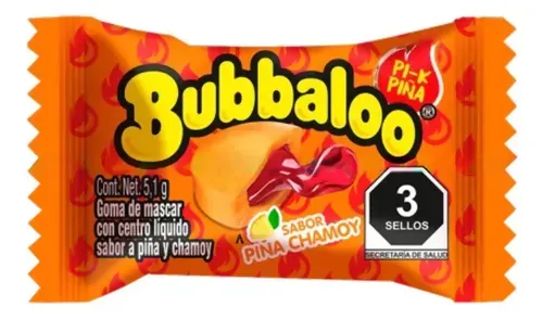 [611009] Chicle Bubbalo Piña Chamoy