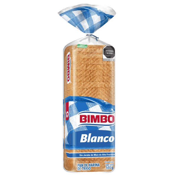 [632016] Pan Blanco G Bimbo 620gr