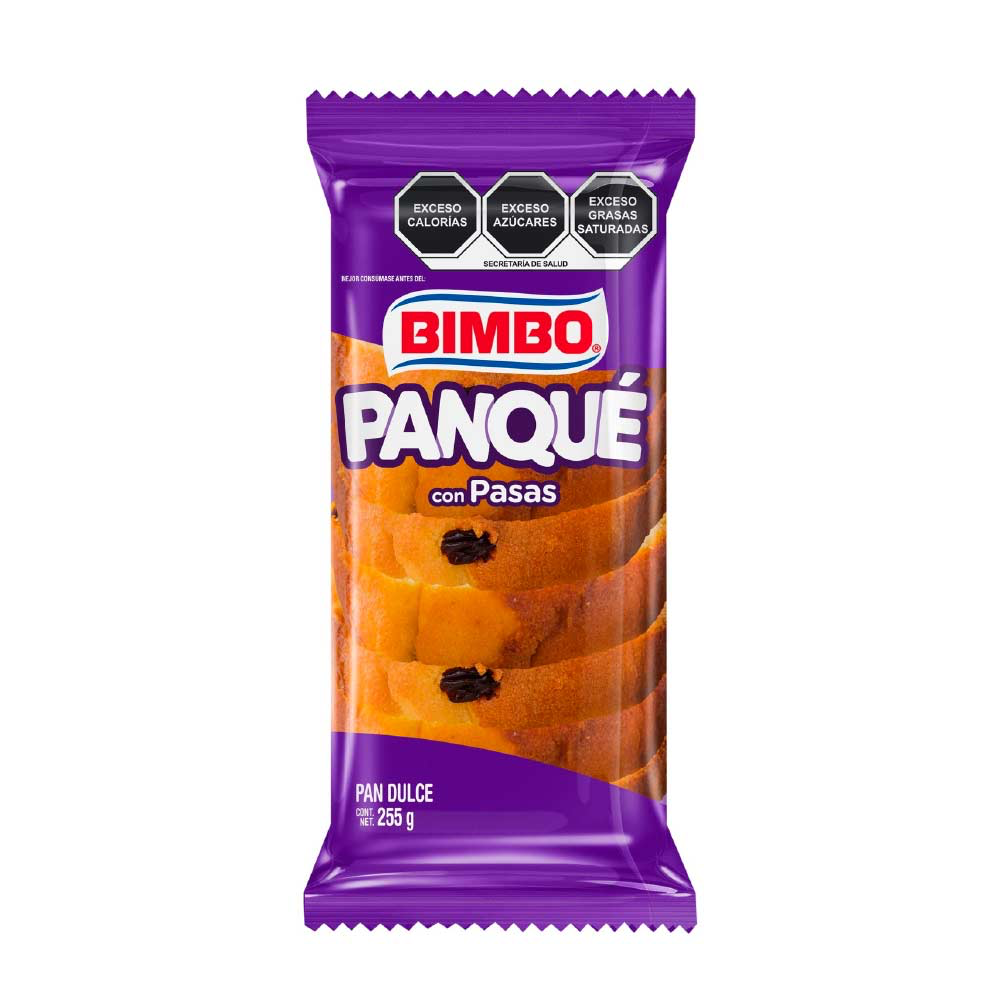 [632020] Panque Pasas Bimbo 280gr