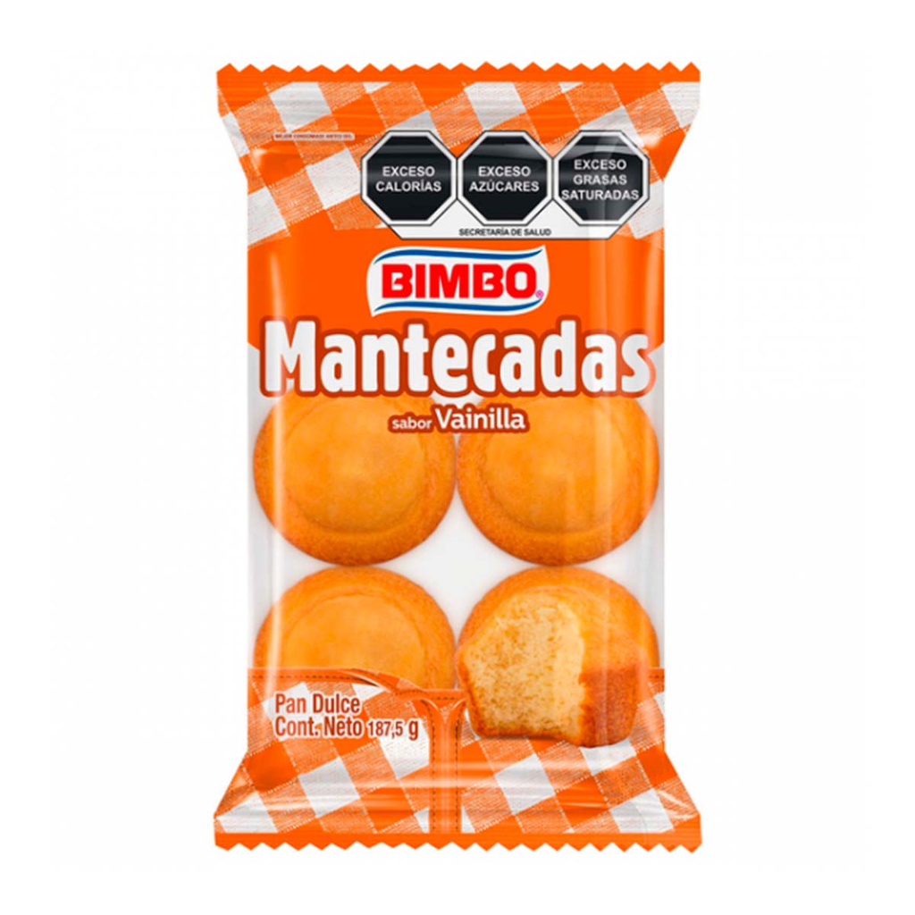 [632012] Mantecadas Vainilla Bimbo 188gr