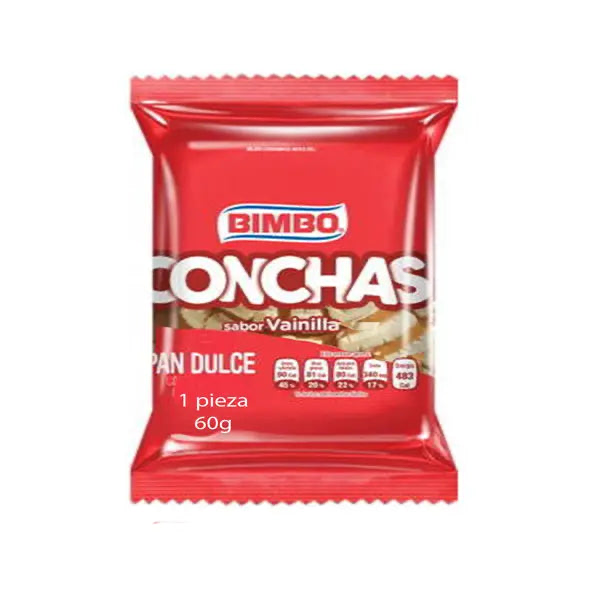 Concha Vainilla Bimbo 60g