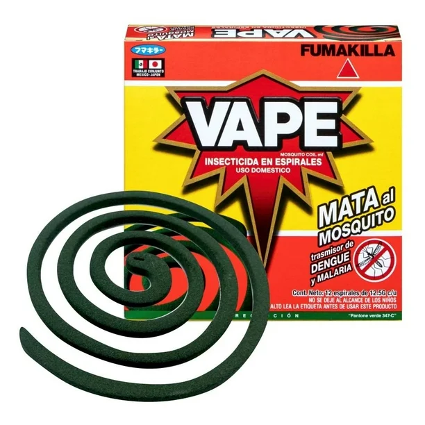 Insecticida Espiral Vape Pz