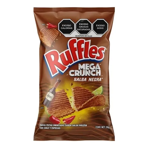 Ruffles MC Salsa Negra 50g