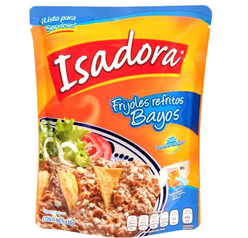 [612060] Frijoles Ref Bayos Isadora 430g