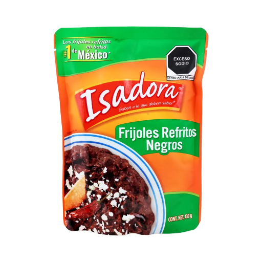 [612002] Frijoles Ref Negros Isadora 430g