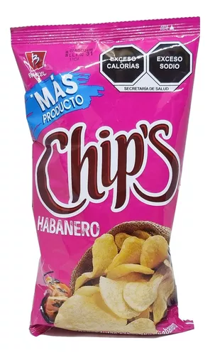 [604010] Chips Habanero 60g