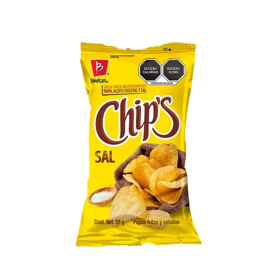 [604074] Papas Chips Sal 55g