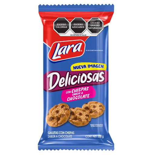 [620018] Deliciosas Chocochispas Lara 230g