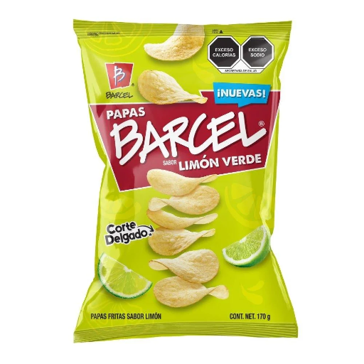 [604031] Papas Limon Verde Barcel 170g