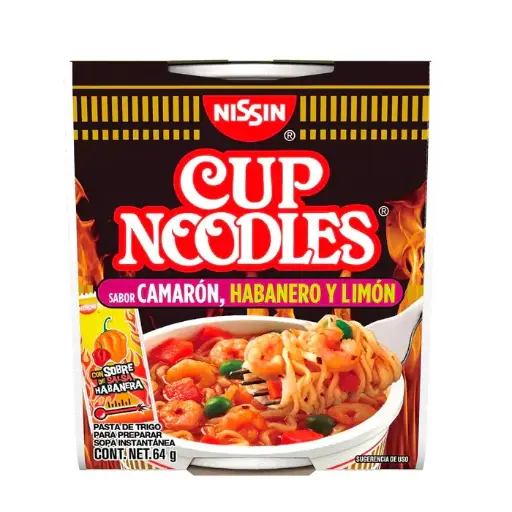Sopa Cup Camaron Hab Lim 64g