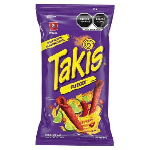[604067] Takis Fuego Barcel 200g