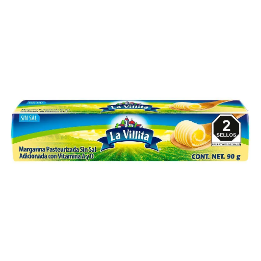 [508014] Margarina La Villita S/Sal 90g