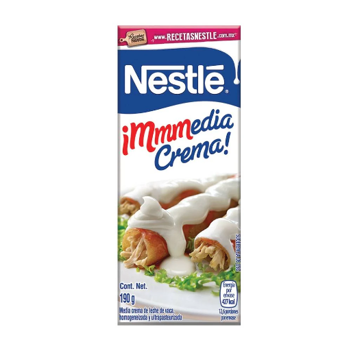 [508019] Media Crema Nestle 190g