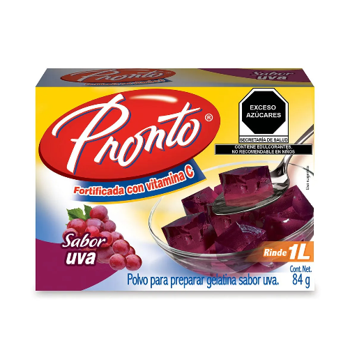 [607042] Gelatina Uva Pronto 84g