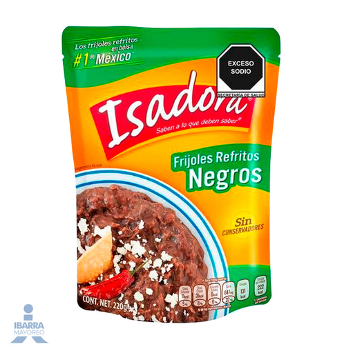 [612045] Frijoles Ref Negros Isadora 220g