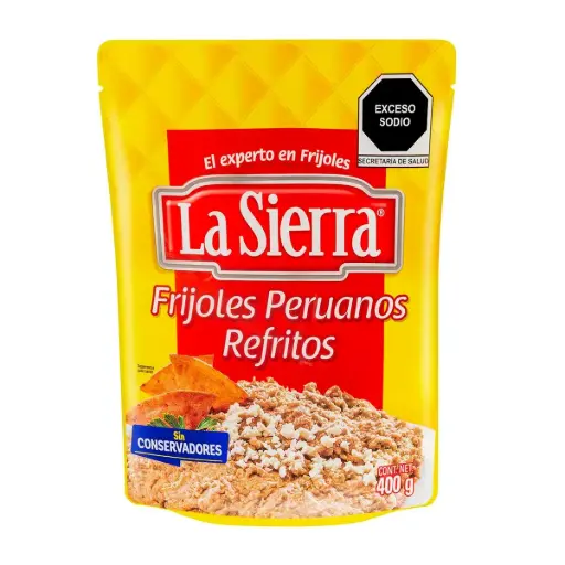 Frijoles Peruanos Refritos La Sierra 400g
