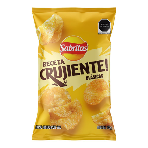 [629052] Papas Crujientes Clasicas Sabritas 49g